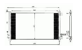 Condenseur de climatisation 1.2L - 1.4L - 160 SR