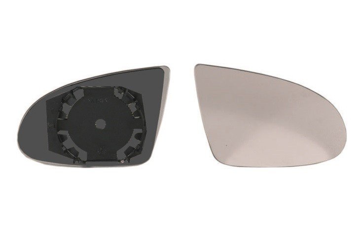 Glace + support rétroviseur droit