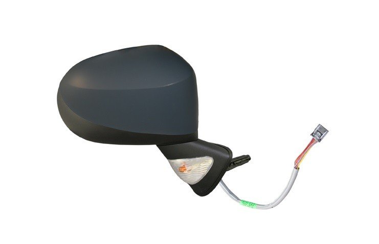 Rétroviseur droit électrique, chauffant, rabattable, apprêté, avec feu clignotant, convexe, sonde (11 broches)