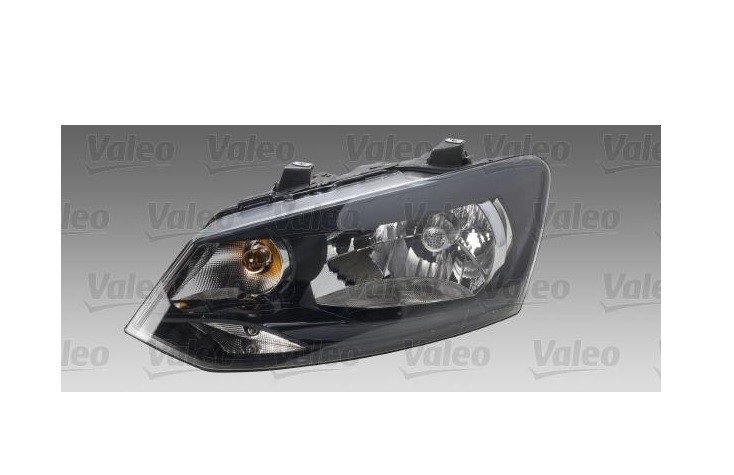 Phare gauche H4 [Noir] [Valeo]