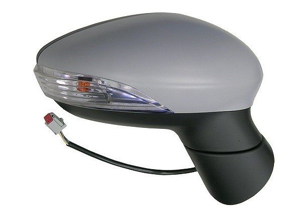 Rétroviseur droit électrique, asphérique, chauffant, apprêté, avec feu clignotant (6 broches)