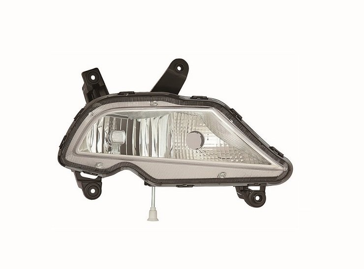Projecteur anti-brouillard droit + feu diurne 5ptes