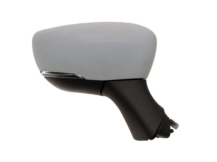 Rétroviseur droit électrique, convexe, chauffant, rabattable, apprêté, avec feu clignotant, sonde (12 broches)