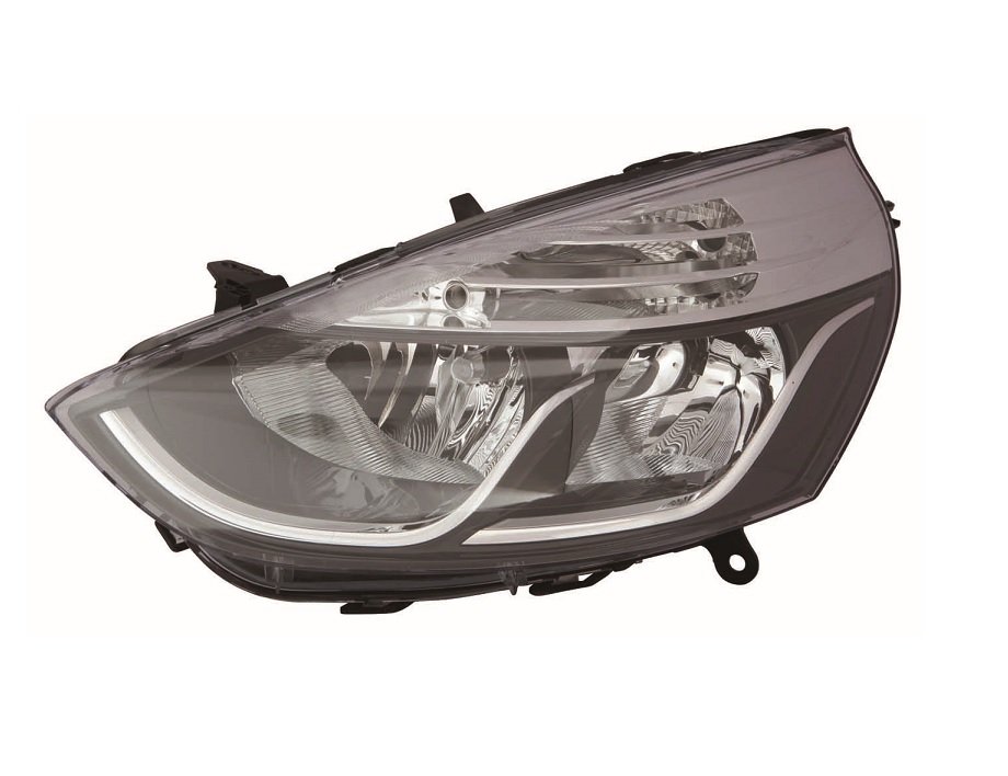 Phare gauche  H1+H7 [Chrome] [Magneti Marelli]
