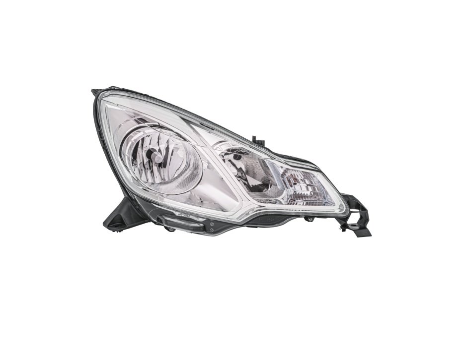 Phare droit H1+H7 [Chrome] [HELLA]