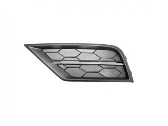 Grille superieure droite pare-chocs avant chromé