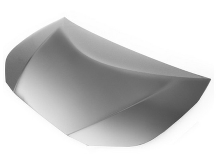 Capot moteur en aluminium