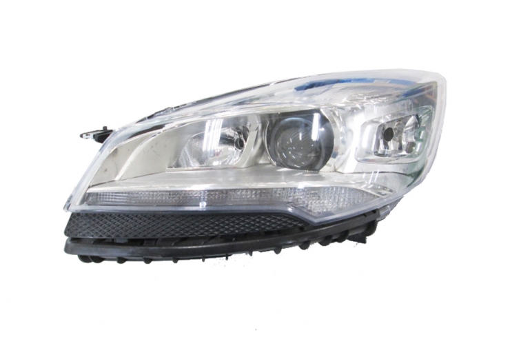 Phare électrique gauche avec moteur et feu diurne LED