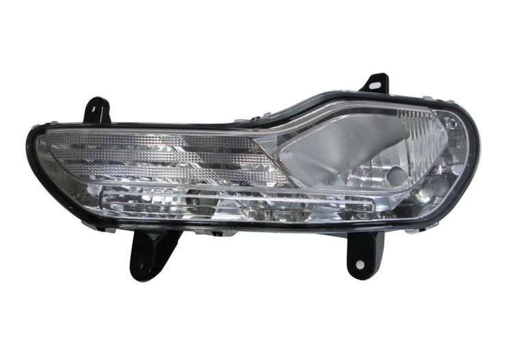 Projecteur antibrouillard gauche H10 + PY21W + W5W (phares HID/Xénon)