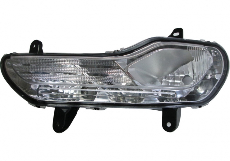 Projecteur antibrouillard droit H10 + PY21W + W5W (Phares HID/Xénon)