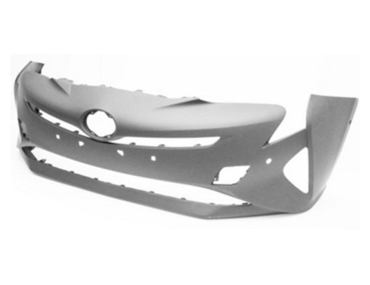 Pare-chocs avant noir + trous pour capteurs