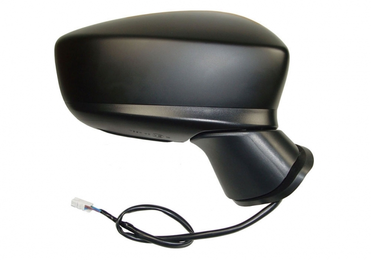 Rétroviseur droit, électrique, chauffant, rabattable électriquement, apprêté + side assist + feu répétiteur (10 broches)