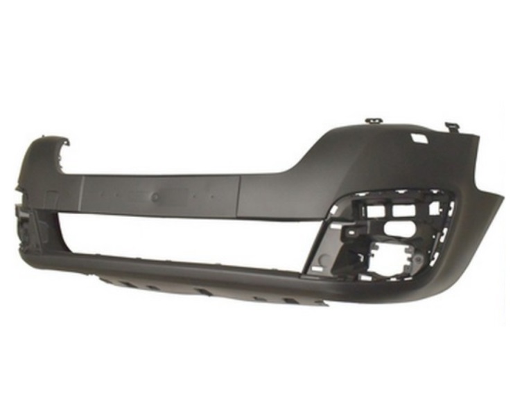 Pare-chocs avant noir + lave-phares