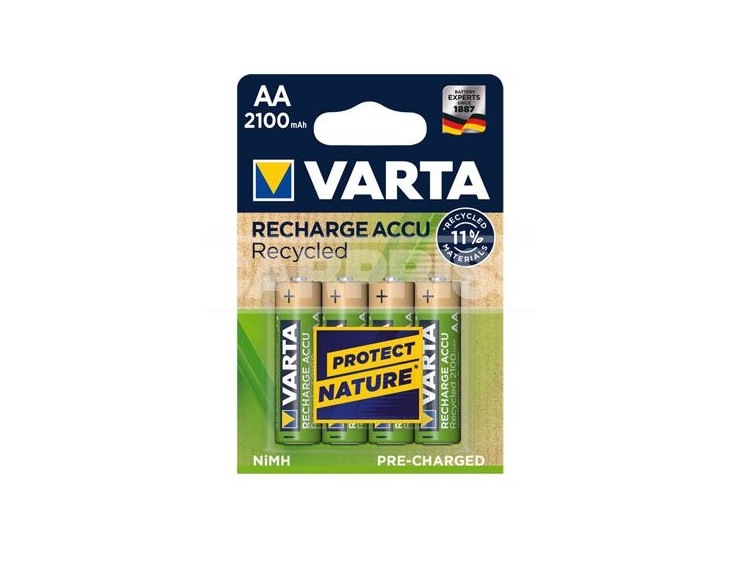BLX4 AA 2100mAh VARTA RECYCLÉ RECHARGEABLE