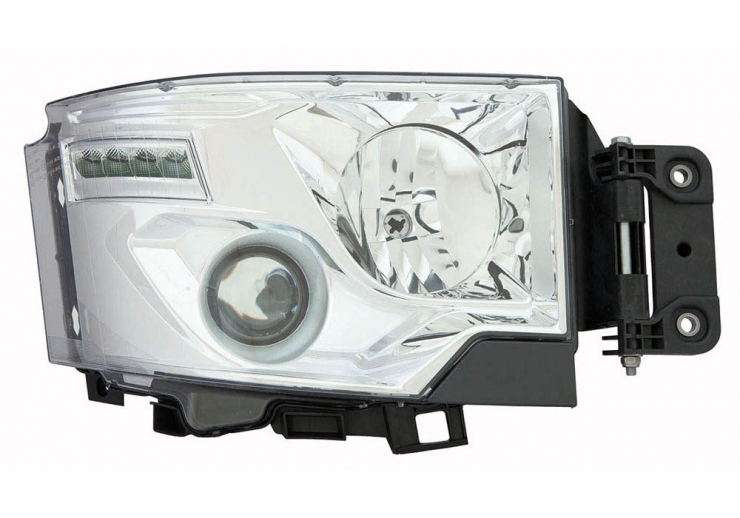 Phare droit manuel et électrique LED H1 + H7