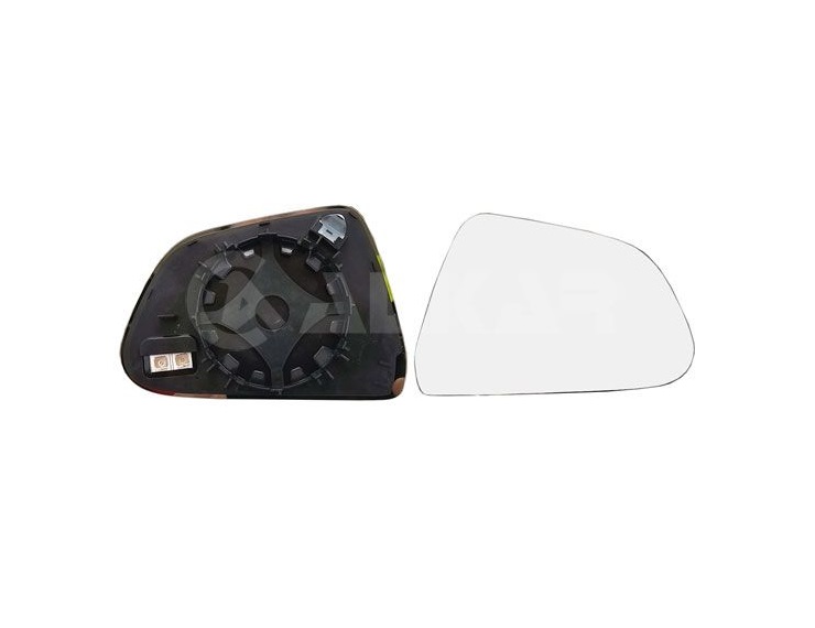 Glace + support droit, chauffant et convexe