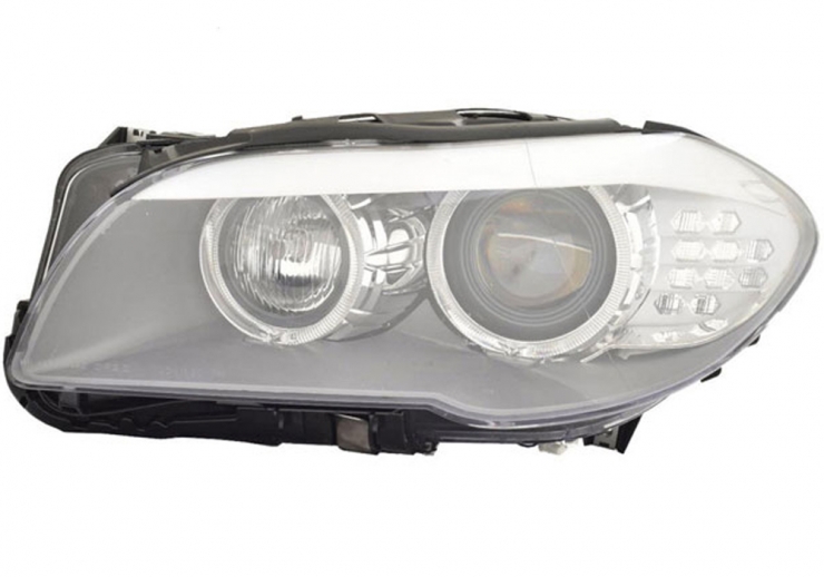 Phare électrique gauche H7 + D1S LED (moteur)