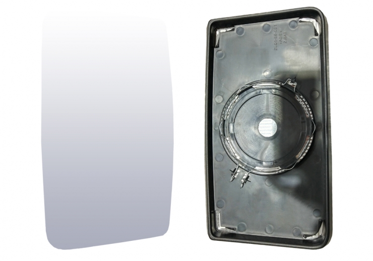 Glace + support électrique réversible, convexe (classe II)