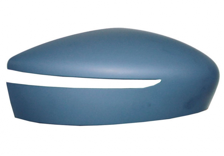 Coque de rétroviseur droit avec espace pour feu clignotant, apprêté