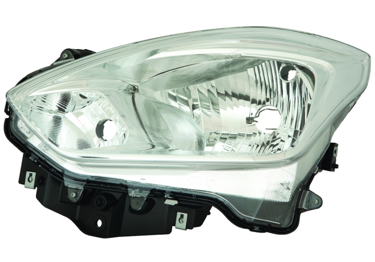 Phare électrique gauche, H4, W5W