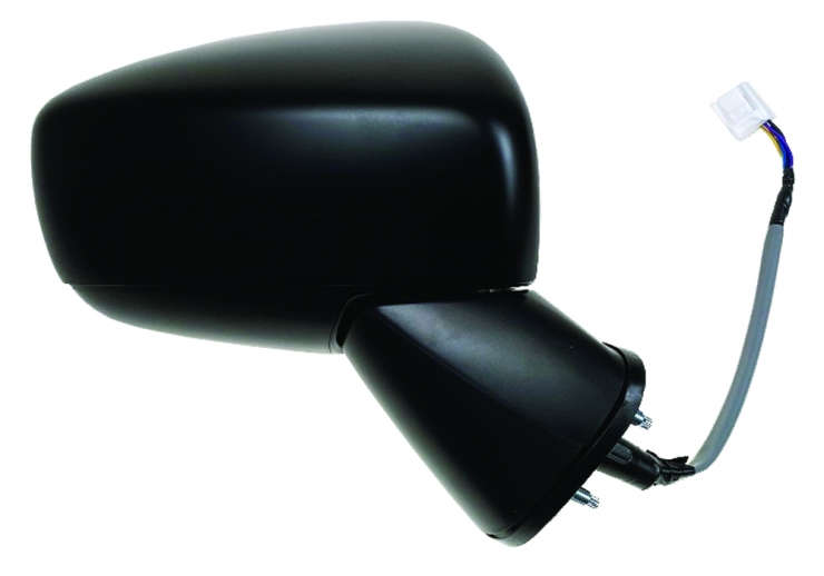 Rétroviseur électrique droit, convexe, chauffant, apprêté