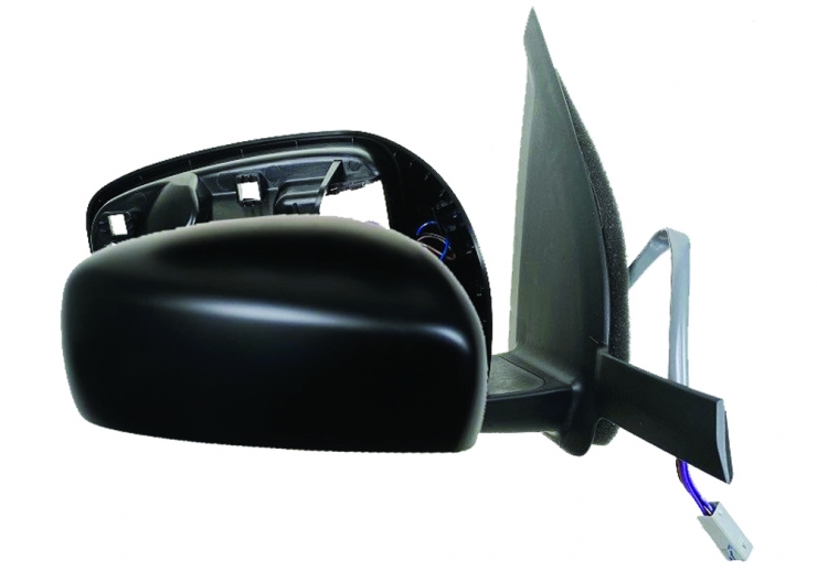 Rétroviseur électrique droit, convexe, chauffant, apprêté