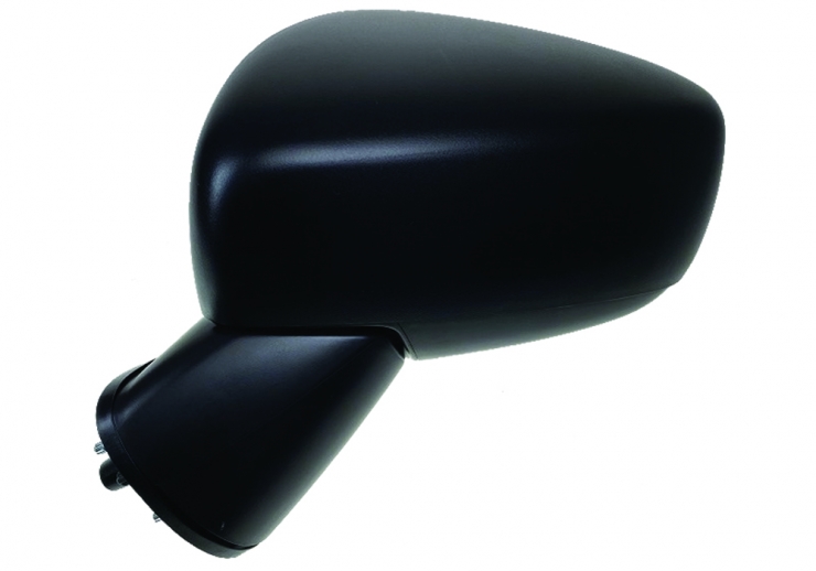 Rétroviseur manuel gauche, convexe, apprêté