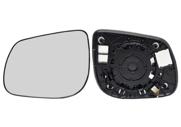 Glace + support rétroviseur gauche, convexe