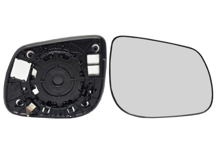 Glace + support rétroviseur droit, convexe
