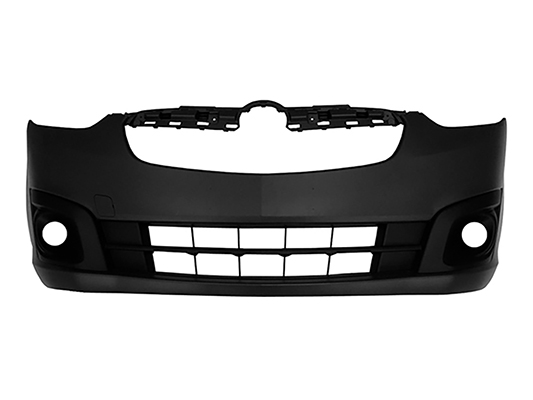 Pare-chocs avant apprêté avec trous antibrouillards