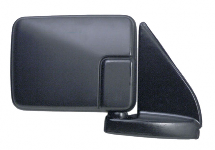 Rétroviseur manuel droit, convexe, plate