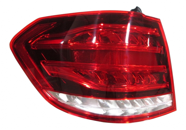 Feu arrière gauche, extérieur, LED (noir)