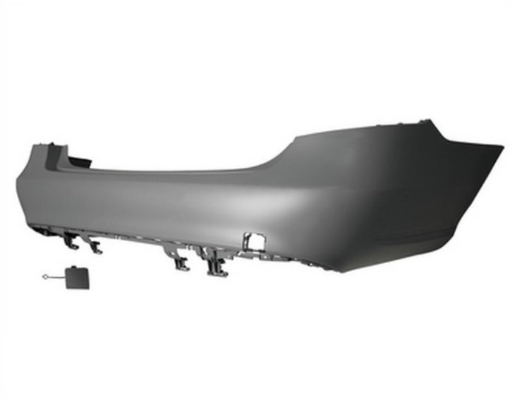 Pare-chocs arrière apprêté