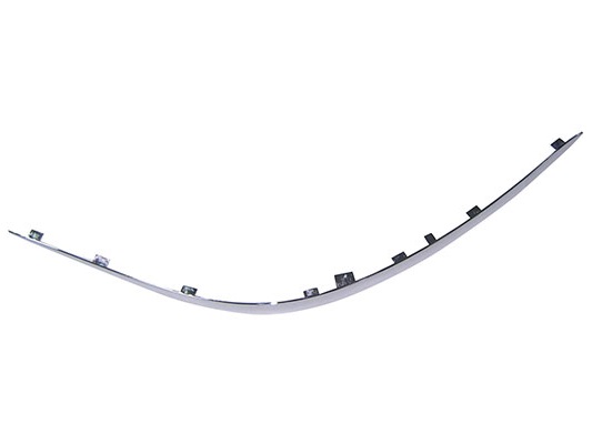 Moulure de pare-chocs avant droite, chromée