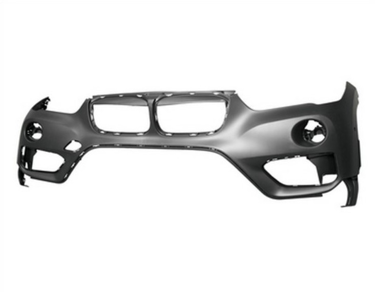 Pare-chocs avant apprêté, trous pour capteurs