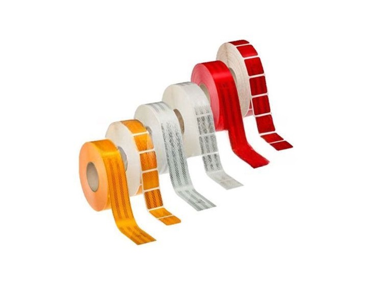 3M ROLL ROUGE RÉFLÉCHISSANT (TOILE) 12.5M-55MM