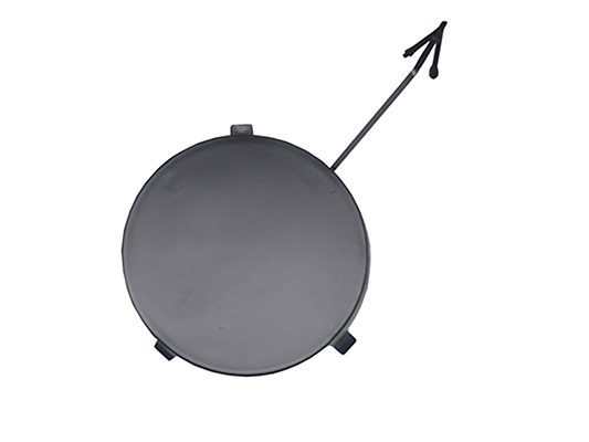 Cache crochet avant, apprêté (3/5 portes)