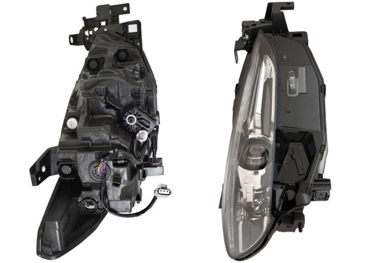 Phare électrique droit, LED+LED (Moteur)