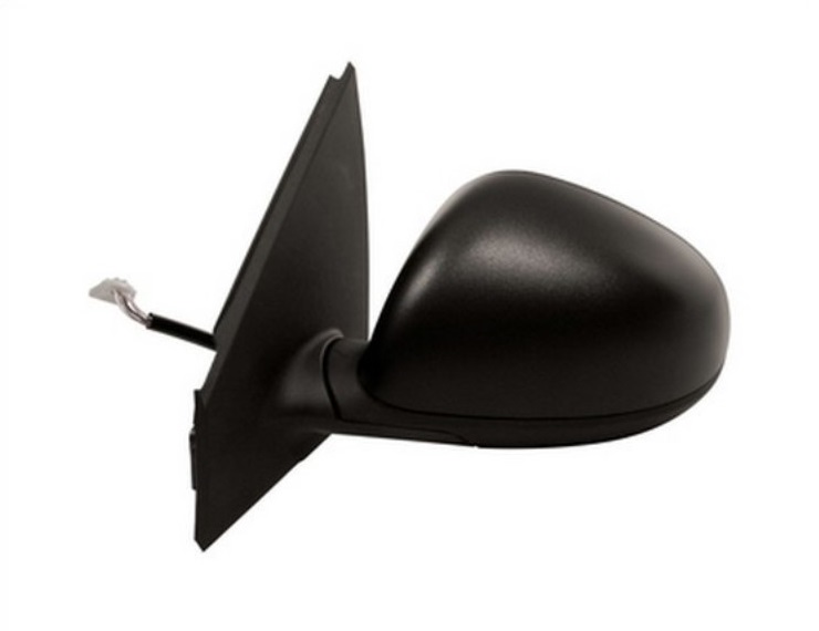 Rétroviseur électrique droit, noir, convexe (depuis 2010)