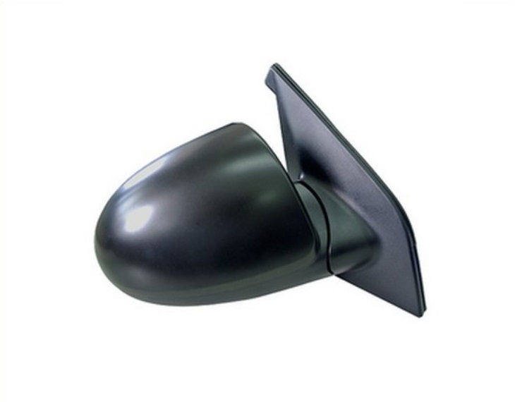 Rétroviseur électrique droit, noir, chauffant, convexe