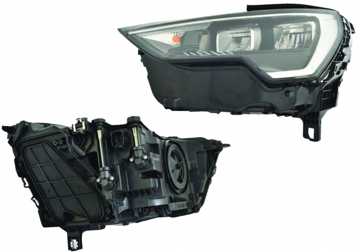 Phare électrique droit, LED (Moteur)