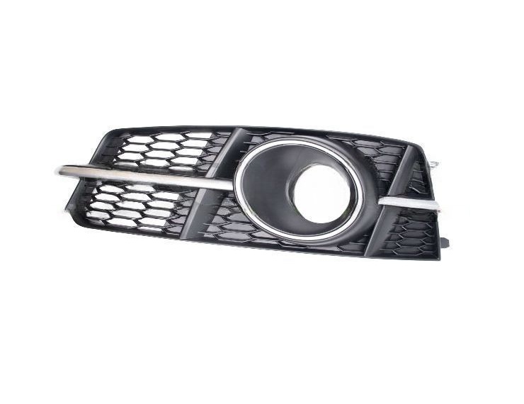 Grille pare-chocs avant gauche, noire, orifice regulateur vitesse (S-Line)