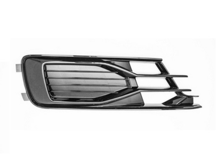 Grille pare-chocs droite, noir brillant