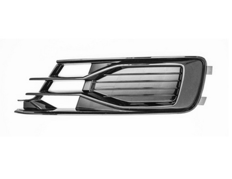 Grille pare-chocs gauche, noir brillant