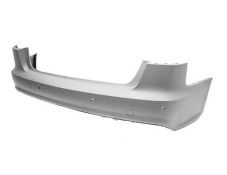 Pare-chocs arrière, apprêté, avec cache crochet, trous capteurs (S-Line) (4 portes)