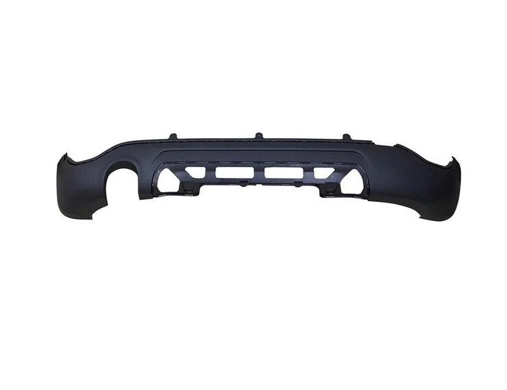 Pare-chocs arrière inférieur, noir