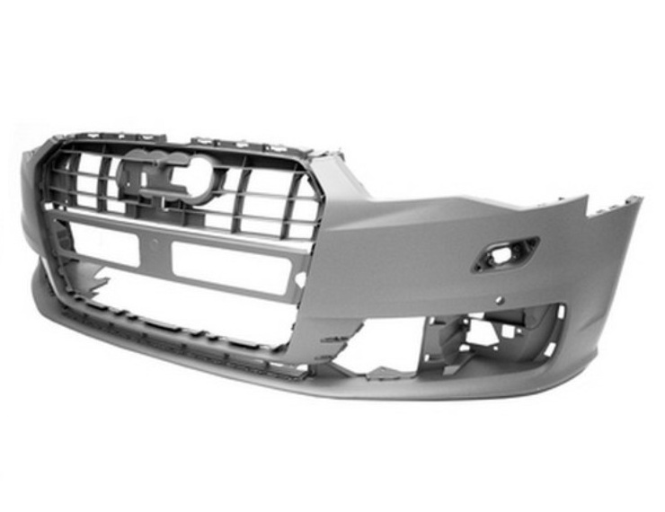 Pare-chocs avant apprêté, avec cache crochet, capteurs, lave-phares