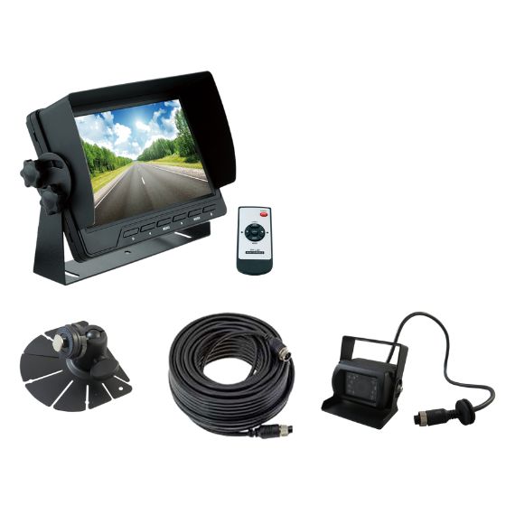 KIT MONITEUR AHD+CAMÉRA DE RECUL+CÂBLE DE 20M