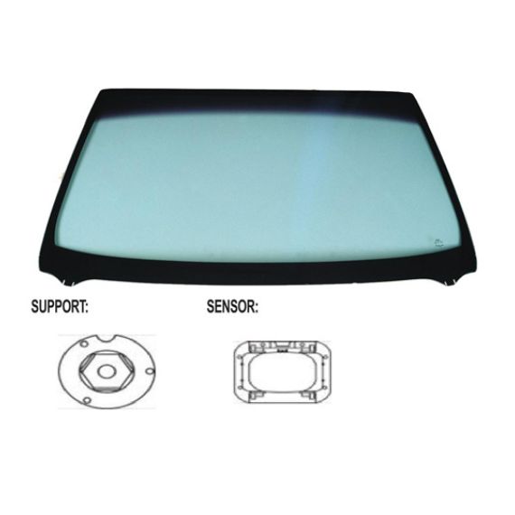 Pare-brise vert, capteur