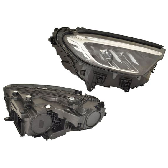 Phare droit, LED, avec support d'ampoule (Moteur)